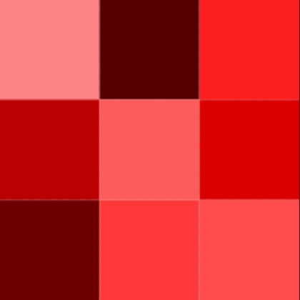 Red pixel Roblox decal