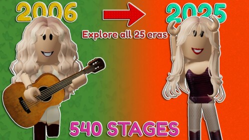 Taylor Swift Eras Obby [540 STAGES]