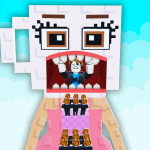 100 Players Jump To Brainrot