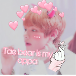 Tae bear is my oppa