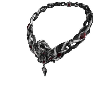 Horse Ruby Diamond Chain