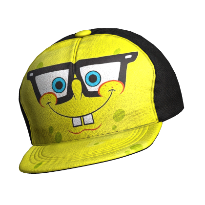 Nerdy Yellow Bob Cap