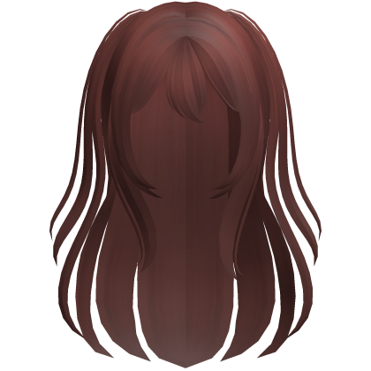 red wispy cute doll loose anime hair