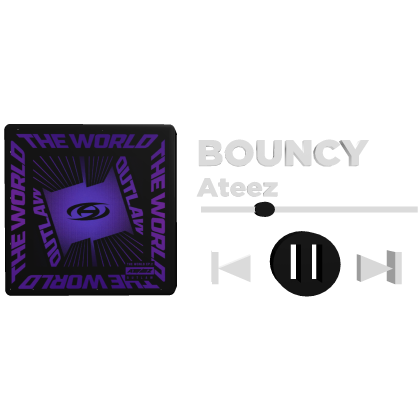 Ateez BOUNCY Music Player