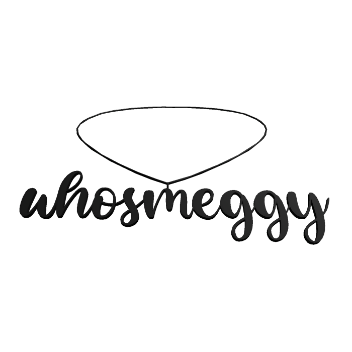 whosmeggy necklace (black)