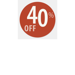 40% OFF ANY ITEM
