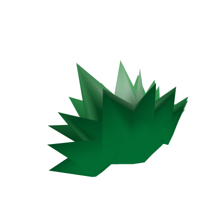Mint Green Spiky Hair
