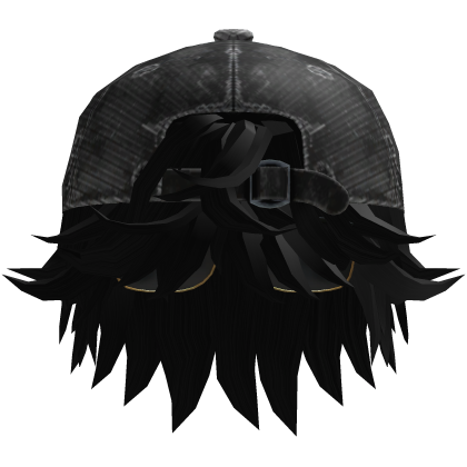 Messy Anime Boy Hair with Hat & Glasses Roblox item