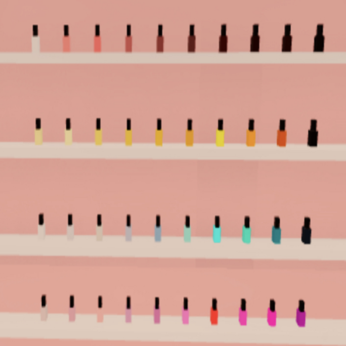 Berry Avenue Nail Polish Shelf Roblox decal