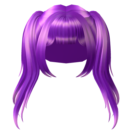 Purple Cyberpunk Lush School Girl Hair thumbnail