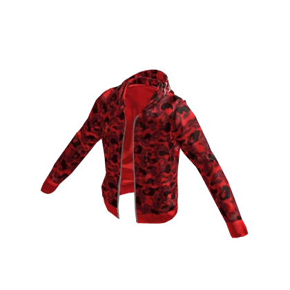 Camo Shark Zip Hoodie Roblox item thumbnail