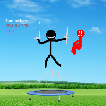 Trampoline simulator.