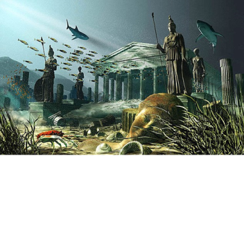 explore the underwater lost city!