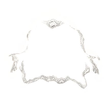 Glowing Emissive White Moon Stars Celestial Veil