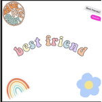 The pink bestie gamer squad