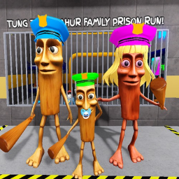 TUNG TUNG SAHUR FAMILY PRISON RUN! (Obby)
