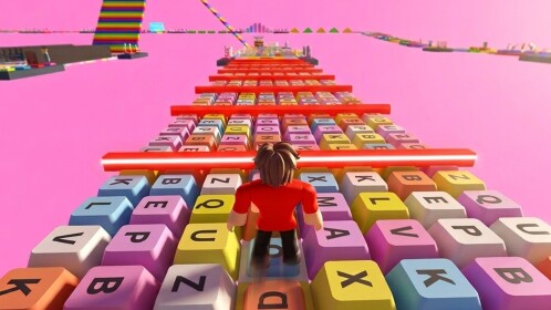 ⌨Keyboard ASMR OBBY🎧