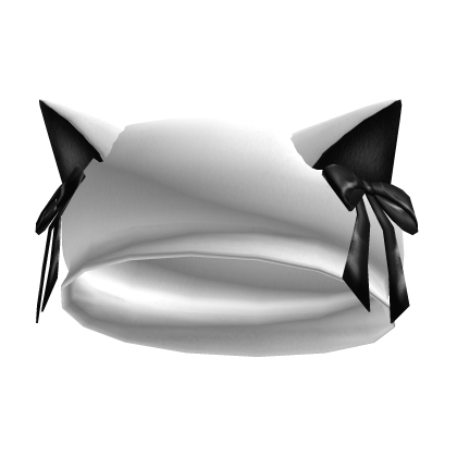 kitty hat with side bows ⪩.  .⪨ [white]