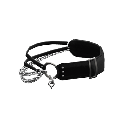 Leather Chains Belt › Silver thumbnail