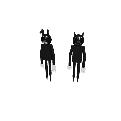 cartoon cat & cartoon dog model 