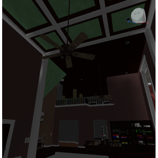 Big Mansion With Ceiling Fans