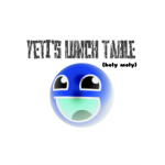 yeti’s lunch table