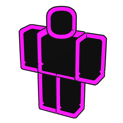 Magenta Avatar Outline (1.0 Blocky)