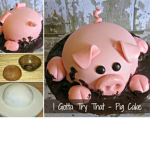 old pig cake games