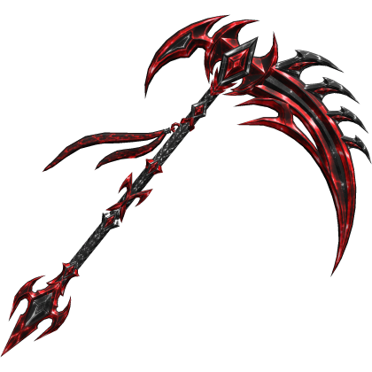 Black and Red Soul Snatcher Scythe