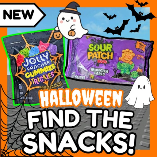 Find The Snacks [930!! SPOOKY SZN!!!]🎃🕸️🕷️ Roblox game