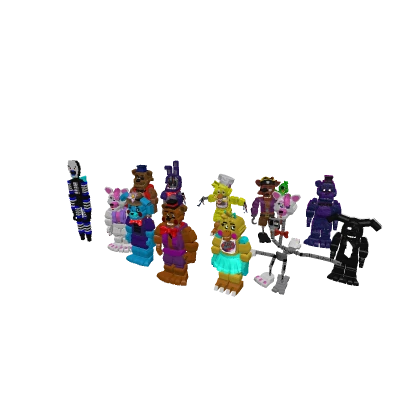 FNaF 2 Blockbears Mega Pack