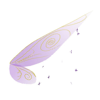 [fly animation] Purple Tinkerbell Pixie Wings (R) Roblox item