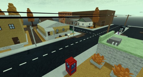 the slums