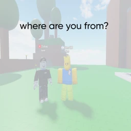 Where are you from?  icon