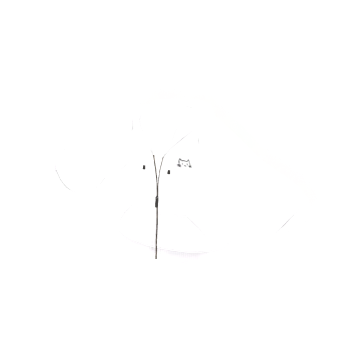 [EMISSIVE] Cat Hoodie Shirt White