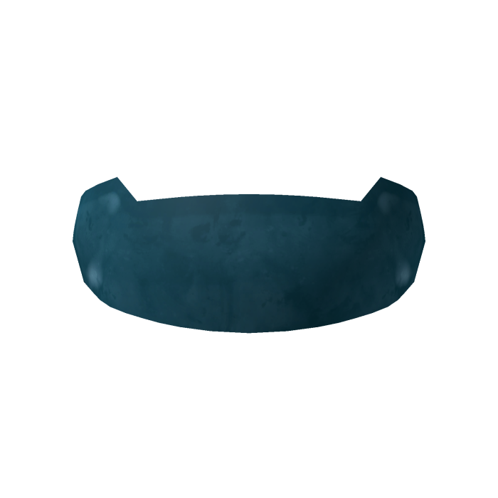 Augmented Soldier's Blue Sniper Visor