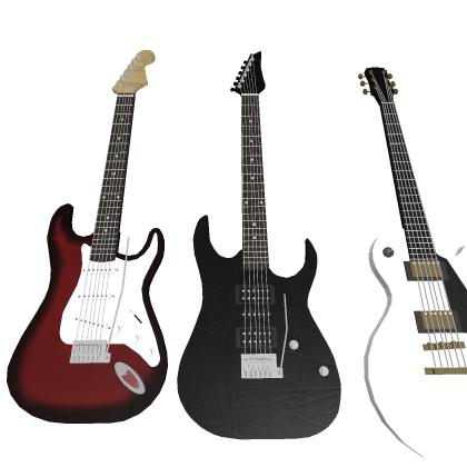 my roblox guitar collection lol