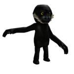 Creepy Zombie Monkey