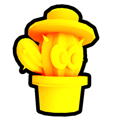 Gold Mr. Cactus