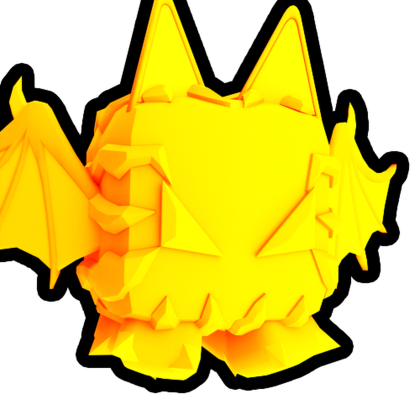 Gold Chaos Bat