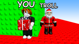 Świąteczna wieża trollingowa