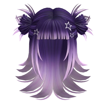 Y2K Side Bun Hair (Galaxy) | Roblox Item - Rolimon's