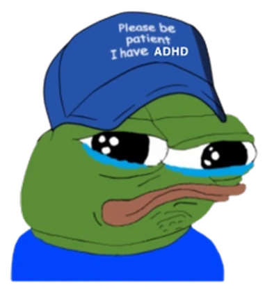 Please be patient, I have ADHD Roblox group icon