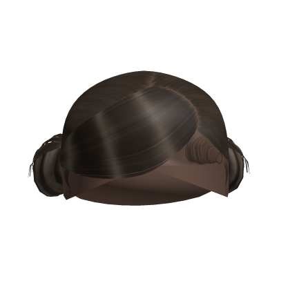 Brown Side-Swept Layered Hair Roblox item