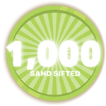 1,000 Sand Sifted