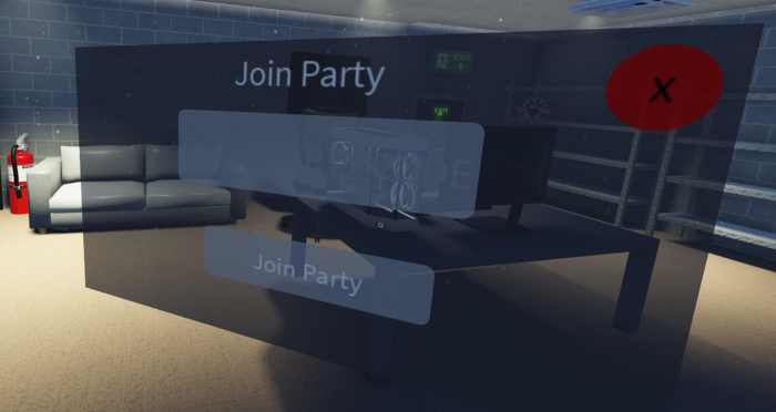 3D Main Menu and Full Party System preview 2