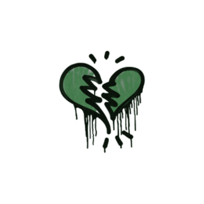 graffiti heart Roblox decal