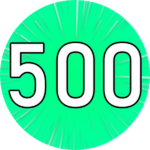 500 Pictures Completed