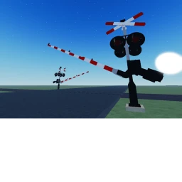 Netherland's Railroad crossing's icon