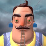 Cart Ride Into Hello Neighbor!